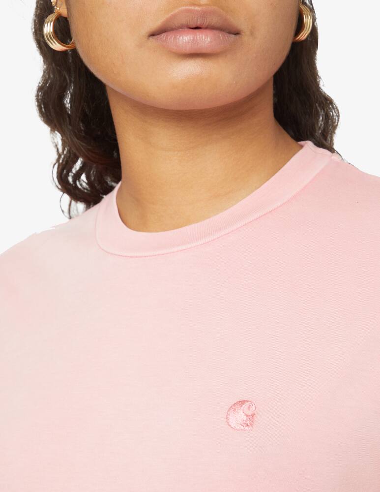 rinascente Carhartt WIP Cotton t-shirt with logo - pink