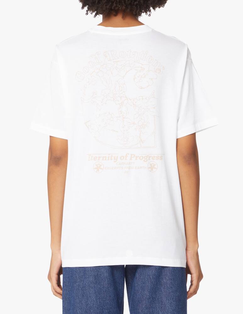 rinascente Carhartt WIP T-shirt in cotone con logo - bianco