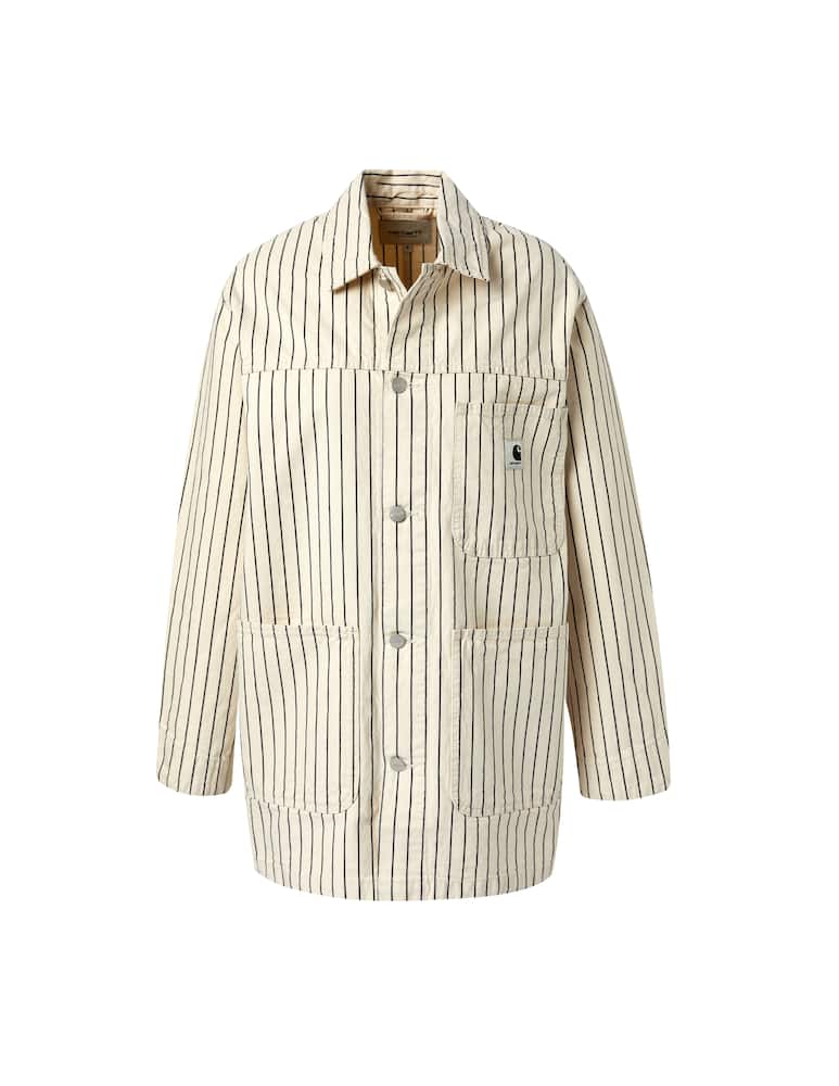 rinascente Carhartt WIP Micghigan cotton overshirt jacket - beige