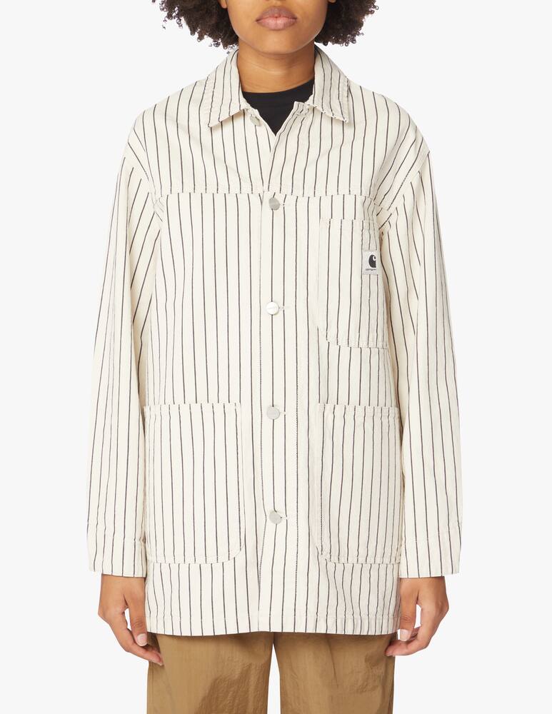 rinascente Carhartt WIP Micghigan cotton overshirt jacket - beige