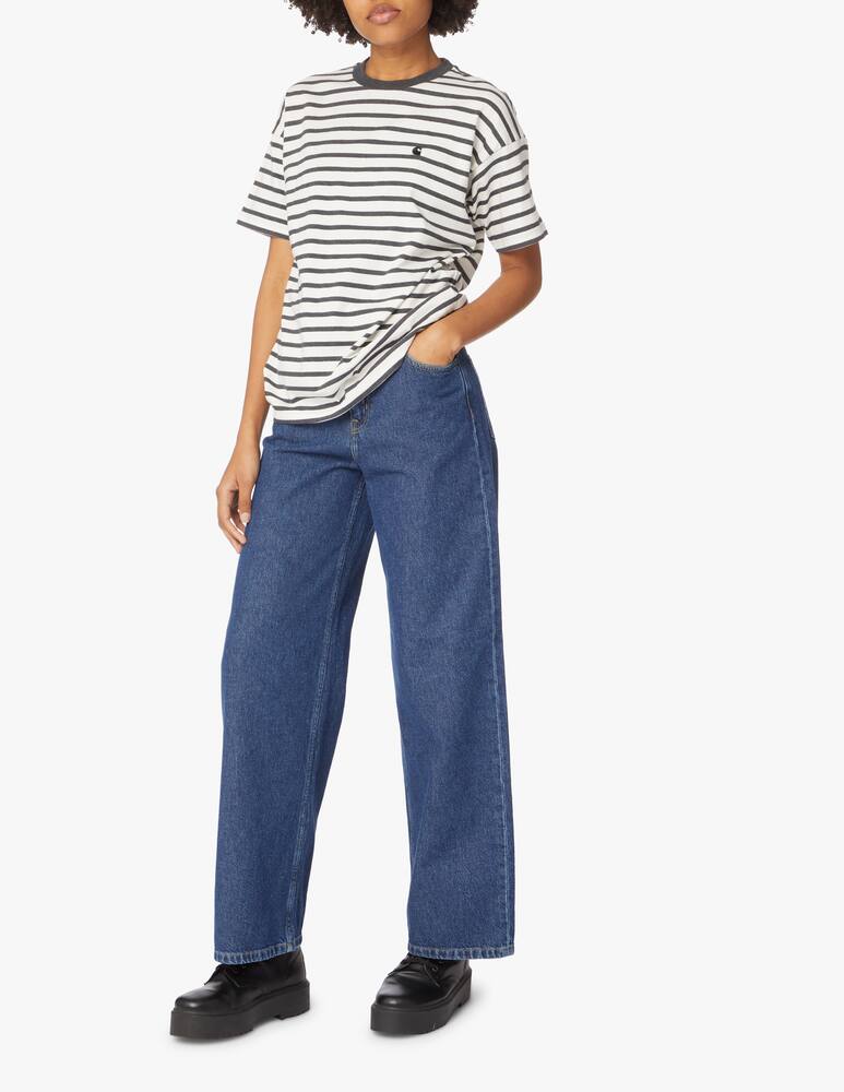 Carhartt WIP High rise wide leg jeans - blue - picture 1 Carhartt WIP High rise wide leg jeans - blue - picture 1