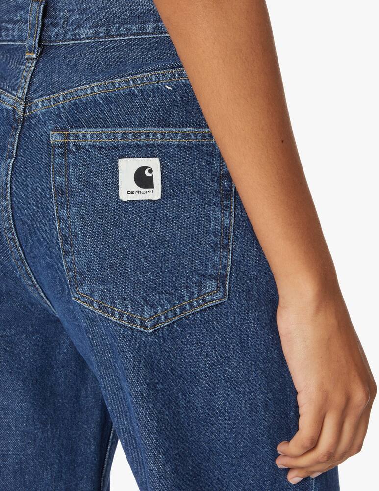 Carhartt WIP High rise wide leg jeans - blue - picture 4 Carhartt WIP High rise wide leg jeans - blue - picture 4