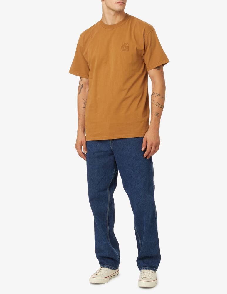 rinascente Carhartt WIP Maglietta in cotone organico - Marrone