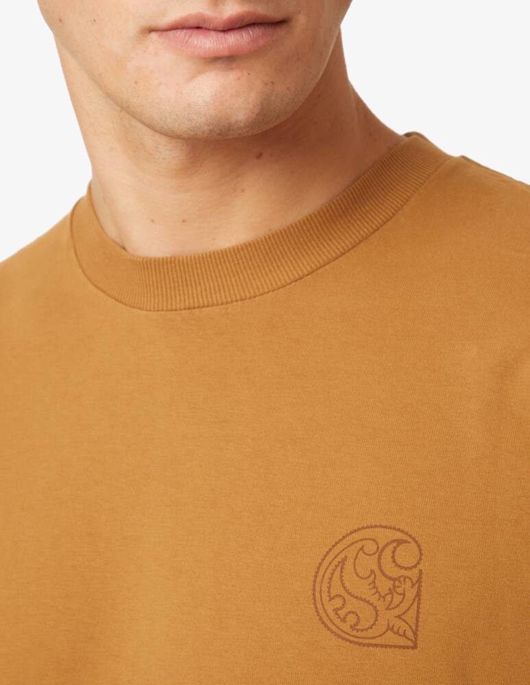 rinascente Carhartt WIP Maglietta in cotone organico - Marrone