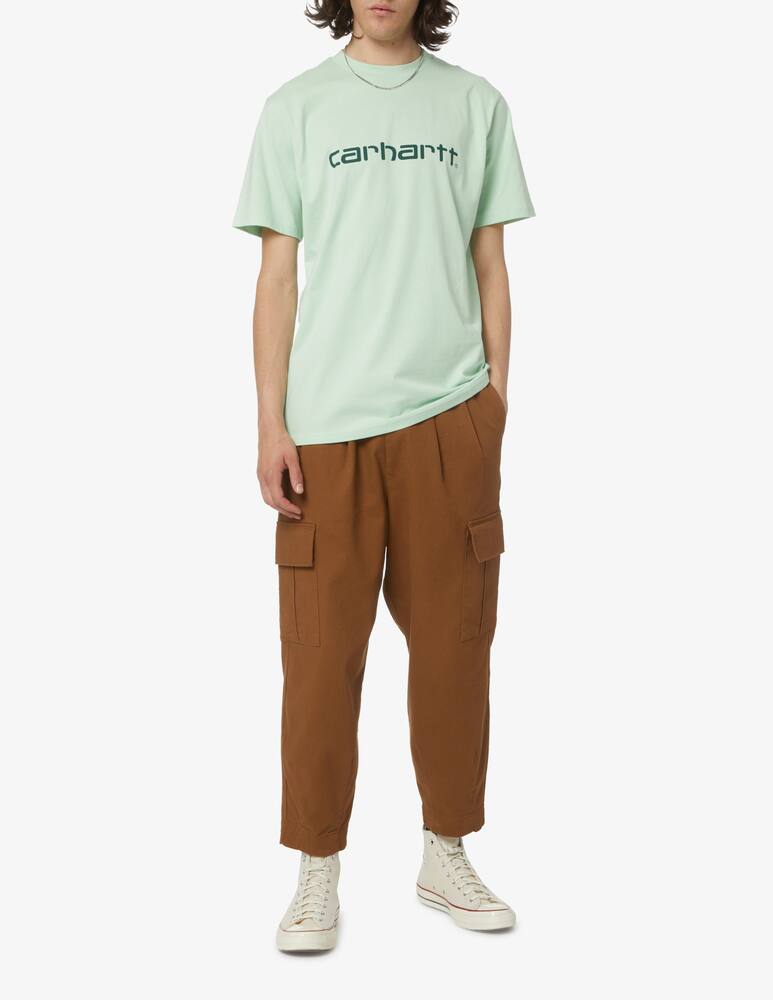 rinascente Carhartt WIP Script short sleeve t-shirt - green