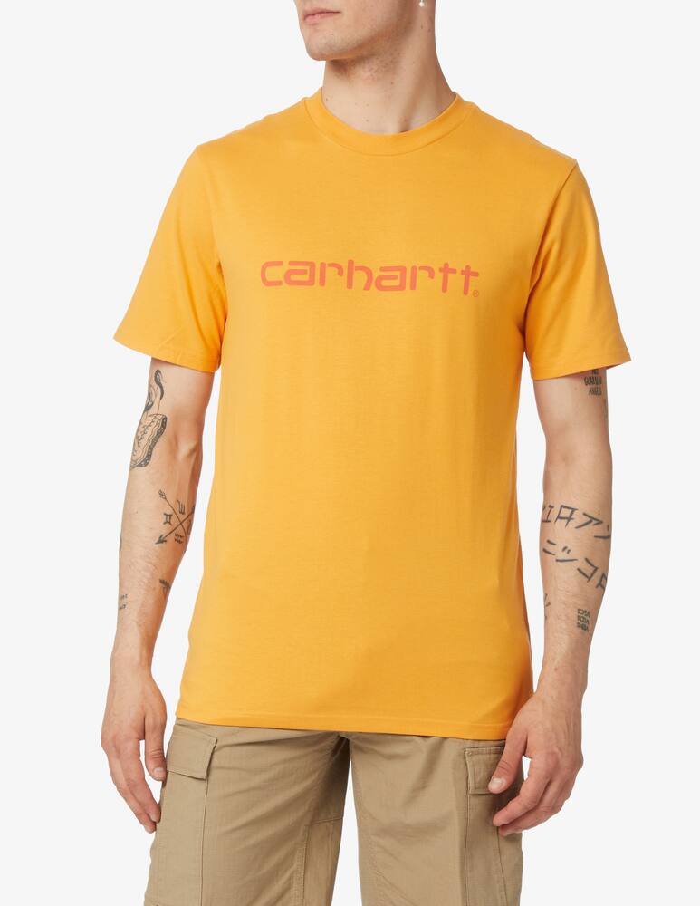 Carhartt WIP Maglietta manica corta script - arancione - immagine 1 Carhartt WIP Maglietta manica corta script - arancione - immagine 1