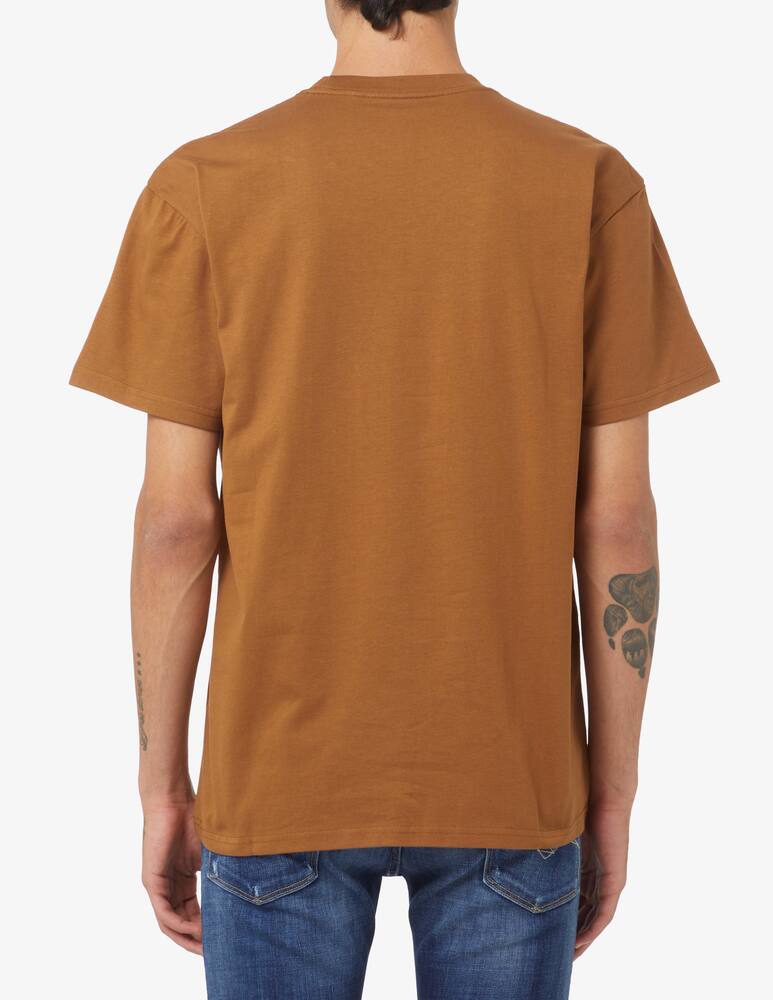 rinascente Carhartt WIP Maglietta in cotone chase - Marrone