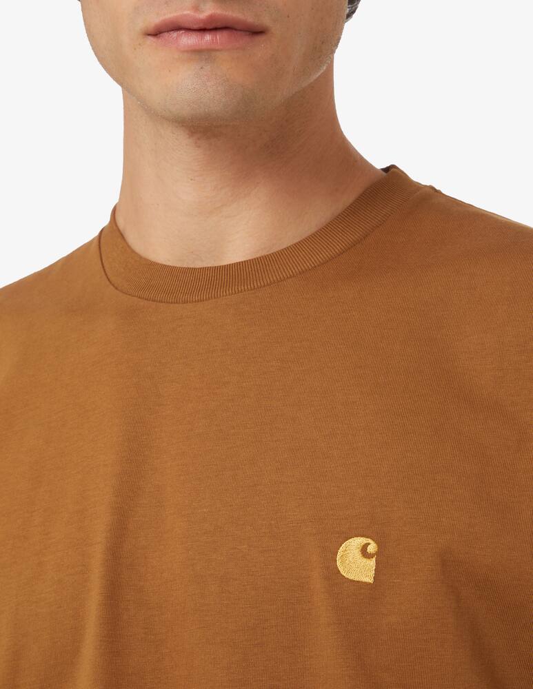 rinascente Carhartt WIP Maglietta in cotone chase - Marrone