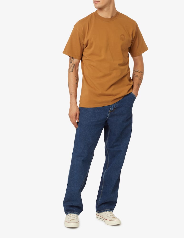 Carhartt WIP D work single knee mediio - Blue - picture 1 Carhartt WIP D work single knee mediio - Blue - picture 1