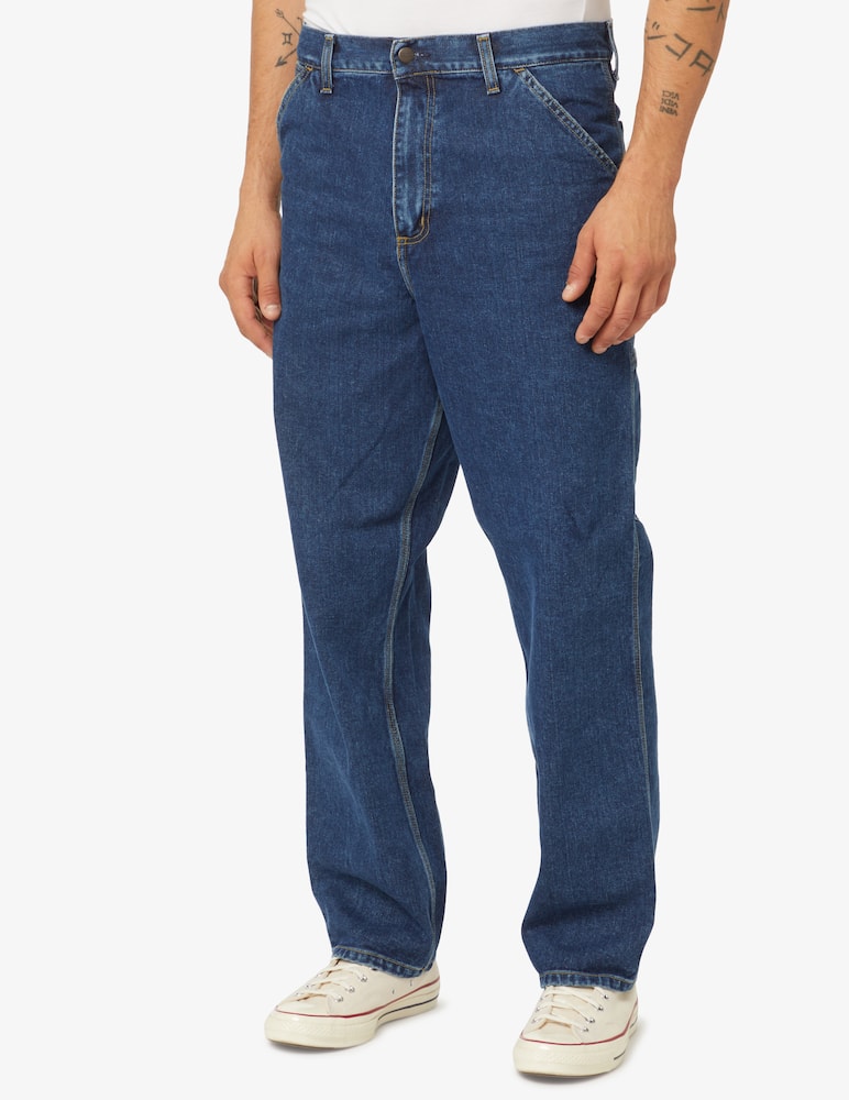 Carhartt WIP D work single knee mediio - Blue - picture 2 Carhartt WIP D work single knee mediio - Blue - picture 2