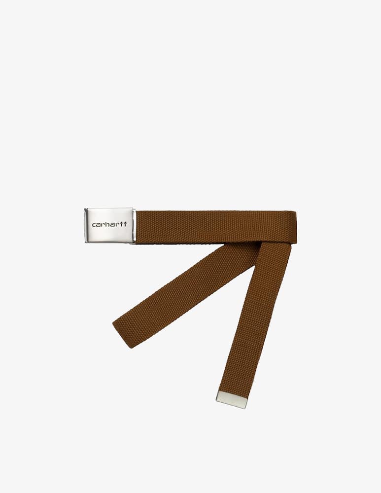 Carhartt WIP Clip belt chrome - picture 1 Carhartt WIP Clip belt chrome - picture 1