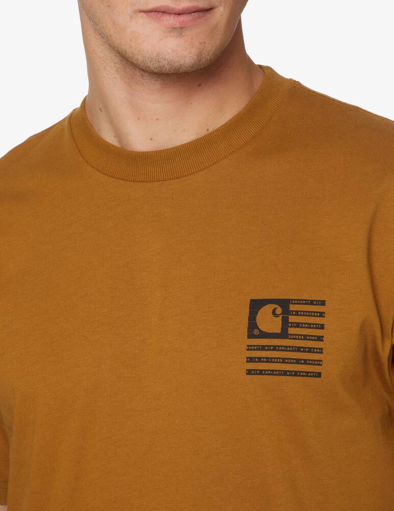 rinascente Carhartt WIP State flag t-shirt - Orange
