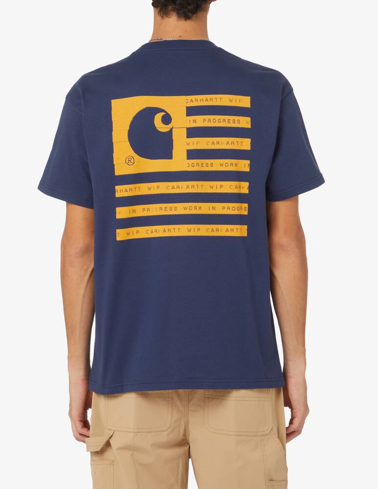 rinascente Carhartt WIP Maglietta state flag - Blu