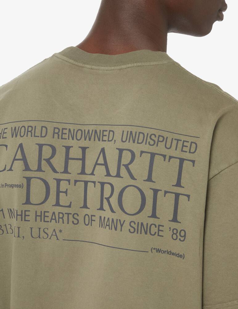 rinascente Carhartt WIP Undisputed back t-shirt - Olive