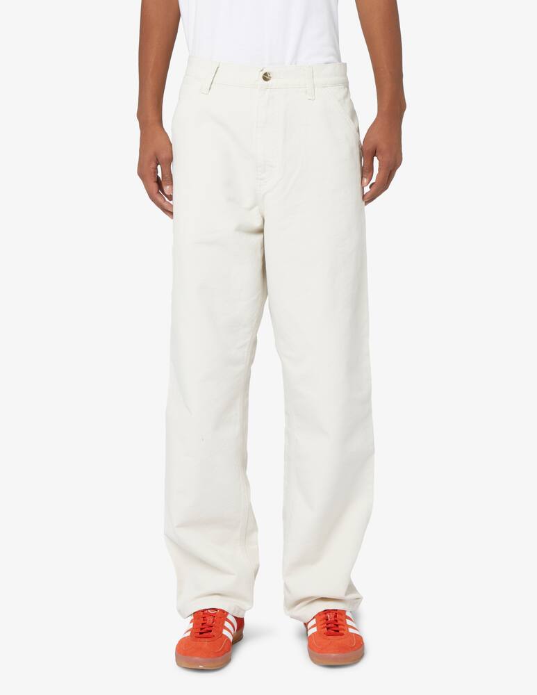 Carhartt WIP Single knee canvas carpenter trousers - picture 1 Carhartt WIP Single knee canvas carpenter trousers - picture 1