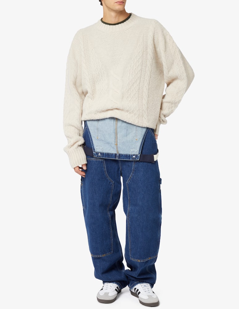 rinascente Carhartt WIP Salopette double knee denim