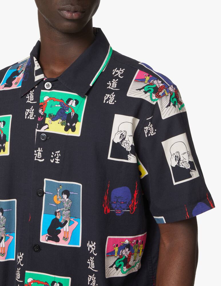 rinascente Edwin Toshio saeki short sleeve shirt - multi