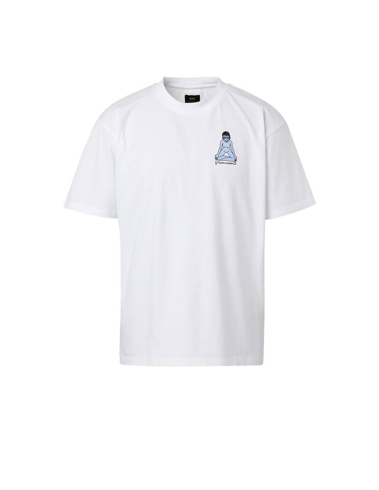 rinascente Edwin Modular meditation t-shirt - white