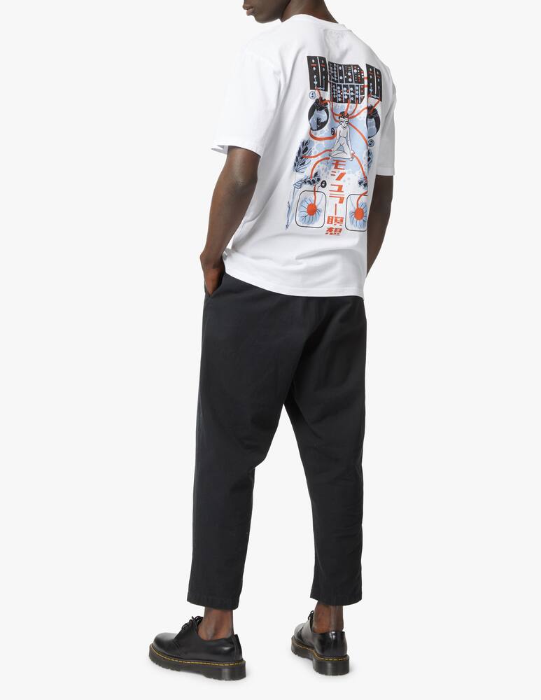 rinascente Edwin Modular meditation t-shirt - white