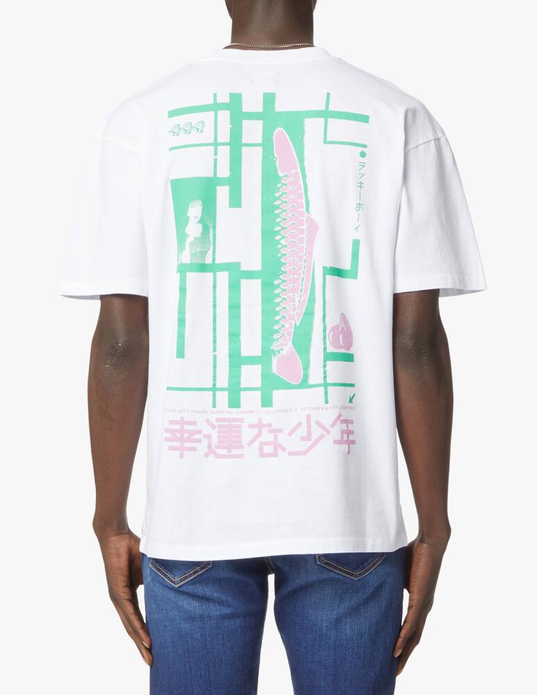 rinascente Edwin Lucky otoko t-shirt - white