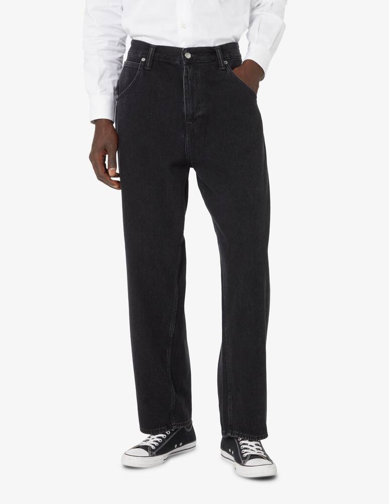 rinascente Edwin Loose tapered cosmos denim - Black