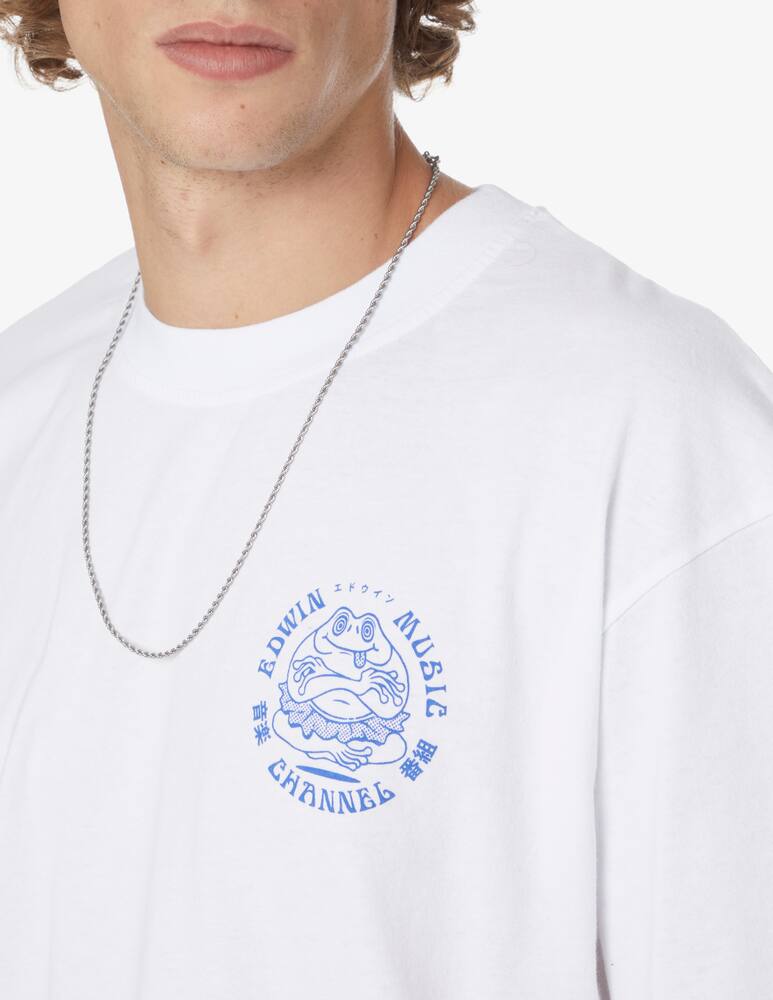 rinascente Edwin Edwin music channel t-shirt - White