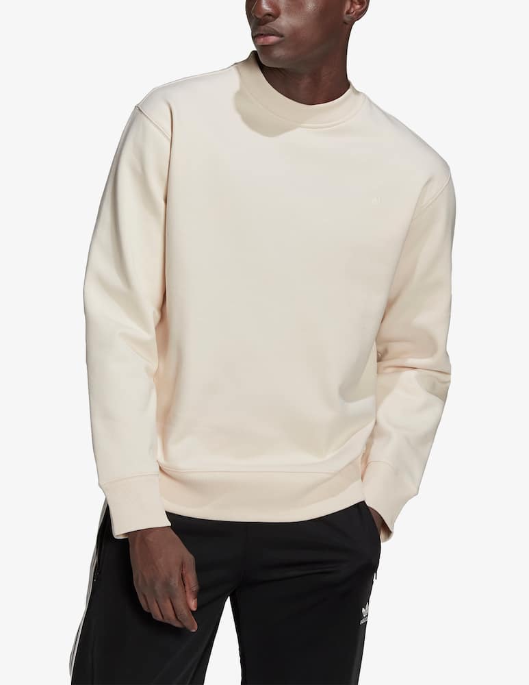 Adidas Originals Felpa girocollo basic - Beige - immagine 1