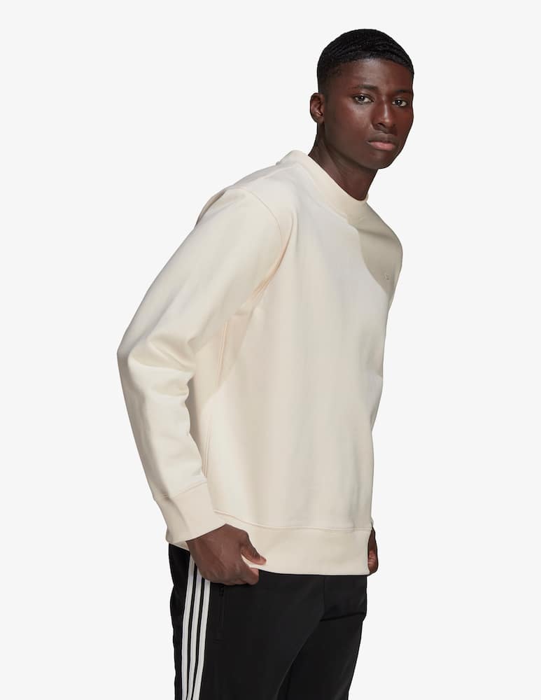 Adidas Originals Felpa girocollo basic - Beige - immagine 2