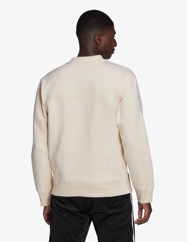 Adidas Originals Felpa girocollo basic - Beige - immagine 3