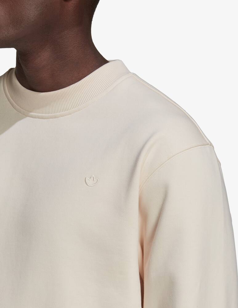 Adidas Originals Felpa girocollo basic - Beige - immagine 4