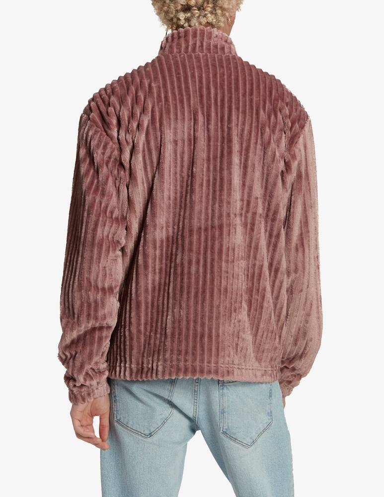 rinascente Adidas Originals Zipped velvet hoodie - Red