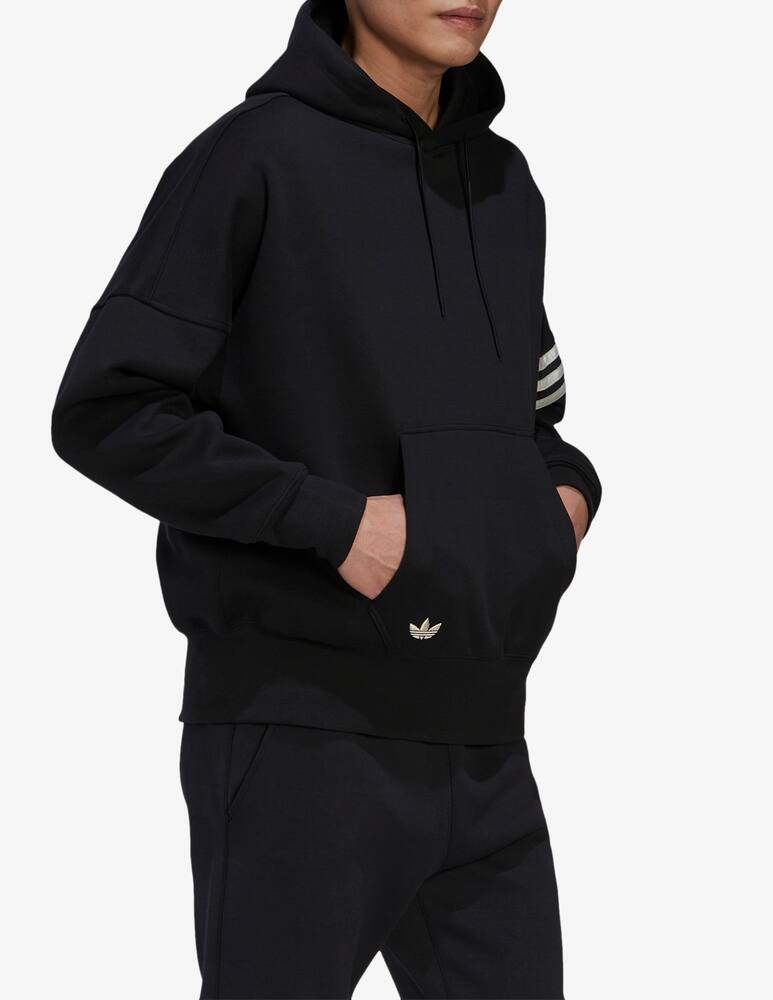 rinascente Adidas Originals Felpa con cappuccio 3 stripes 