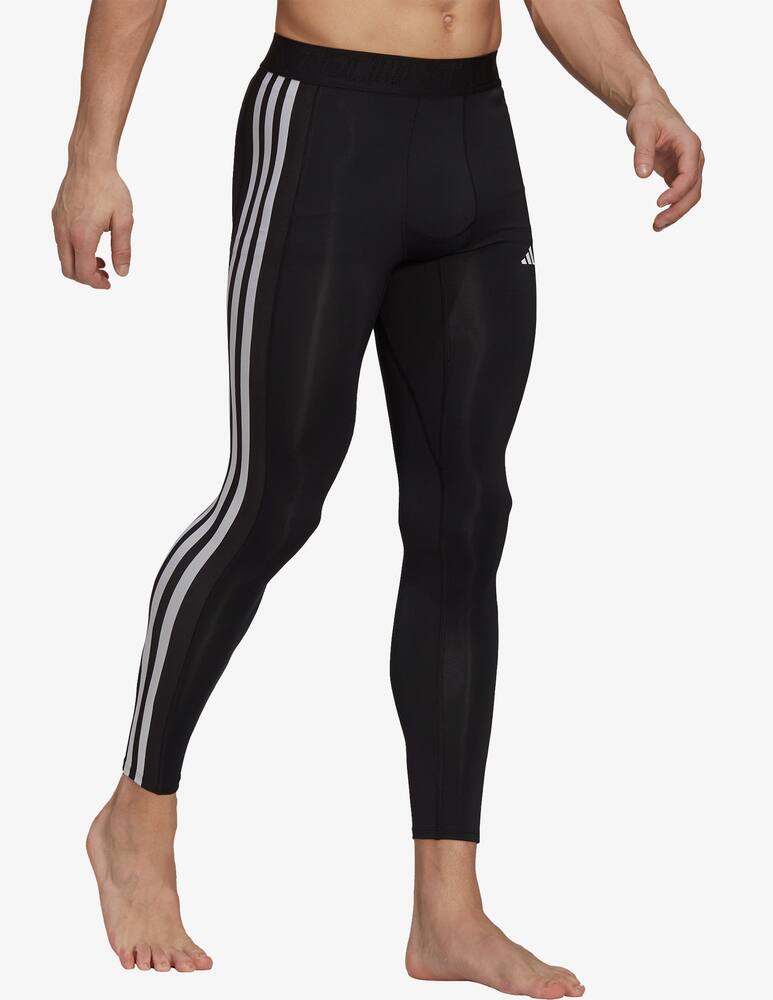 rinascente Adidas Performance Leggings 3 righe tech fit - Nero