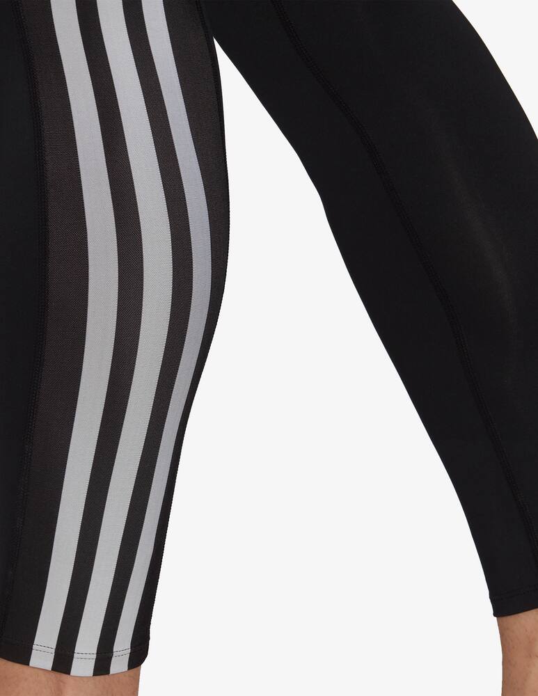 rinascente Adidas Performance Leggings 3 righe tech fit - Nero