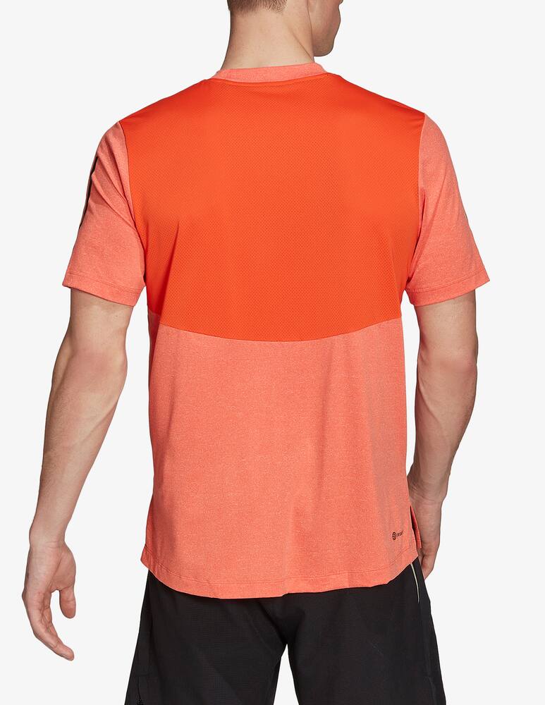 rinascente Adidas Performance 3 stripes t-shirt - Orange
