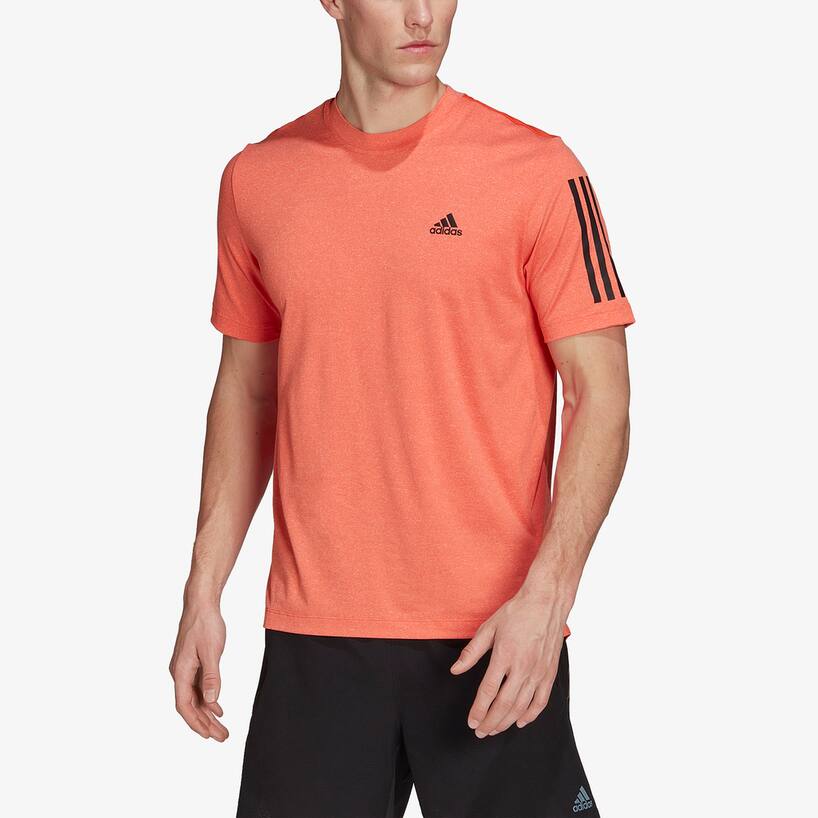 rinascente Adidas Performance 3 stripes t-shirt - Orange