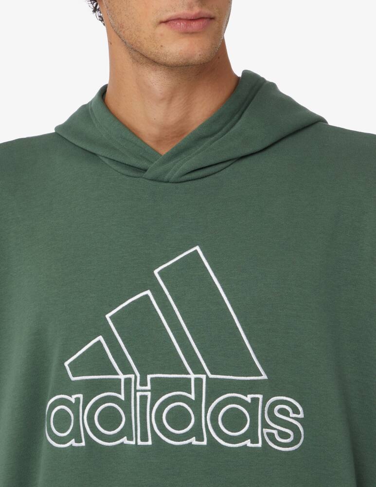 rinascente Adidas Performance Felpa con cappuccio con logo - Green