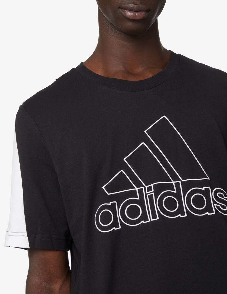 rinascente Adidas Performance Maglietta con logo - Nero