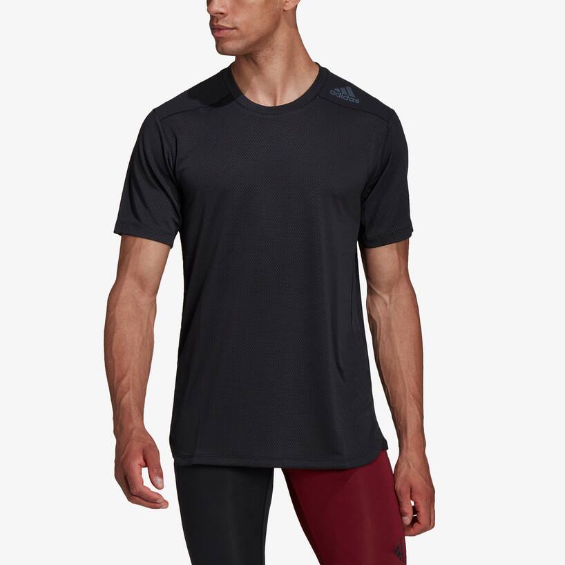 rinascente Adidas Performance Technical fabric t-shirt - Black