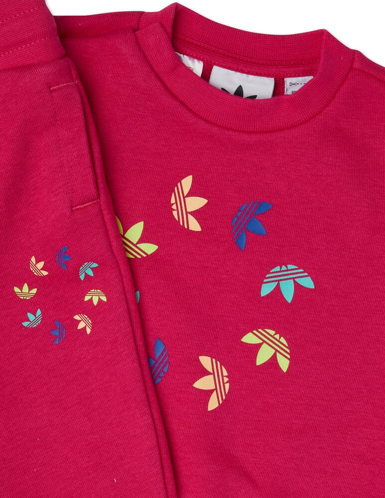 rinascente Adidas Originals Suit set sweatshirt and pants - Rosa