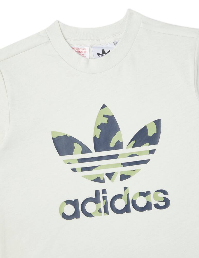 rinascente Adidas Originals Maglietta manica corta con logo - Grigio