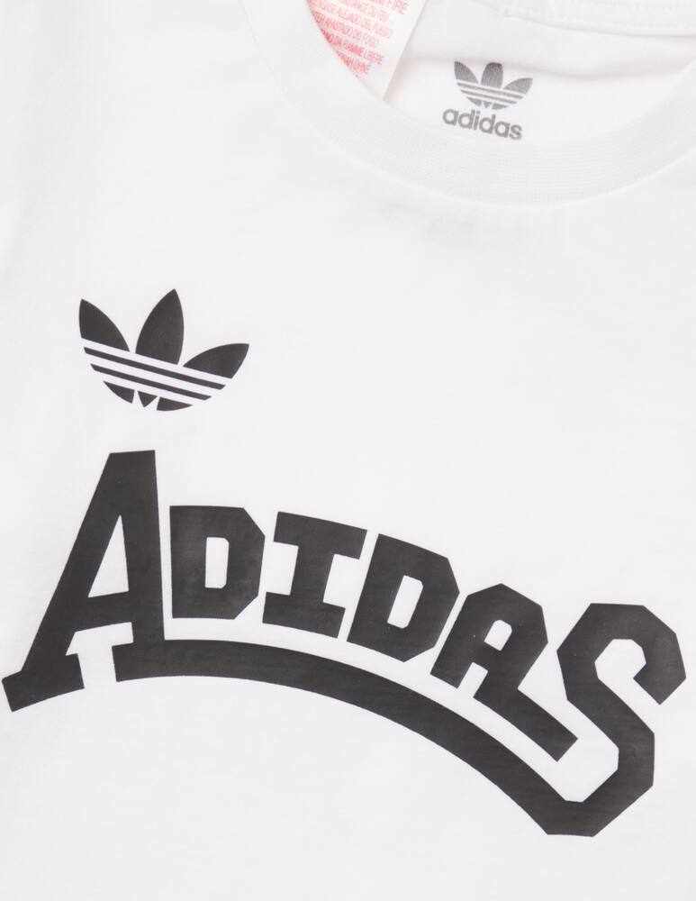 rinascente Adidas Originals Maglietta manica corta con logo - Bianco