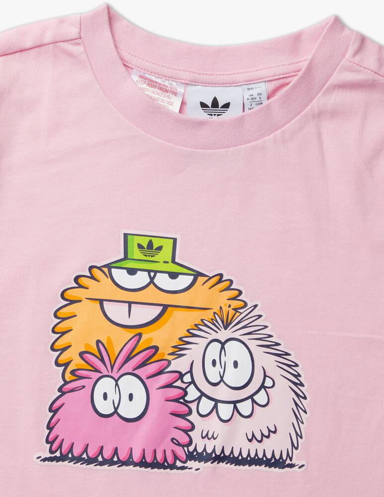 rinascente Adidas Originals Logo t-shirt - Rosa