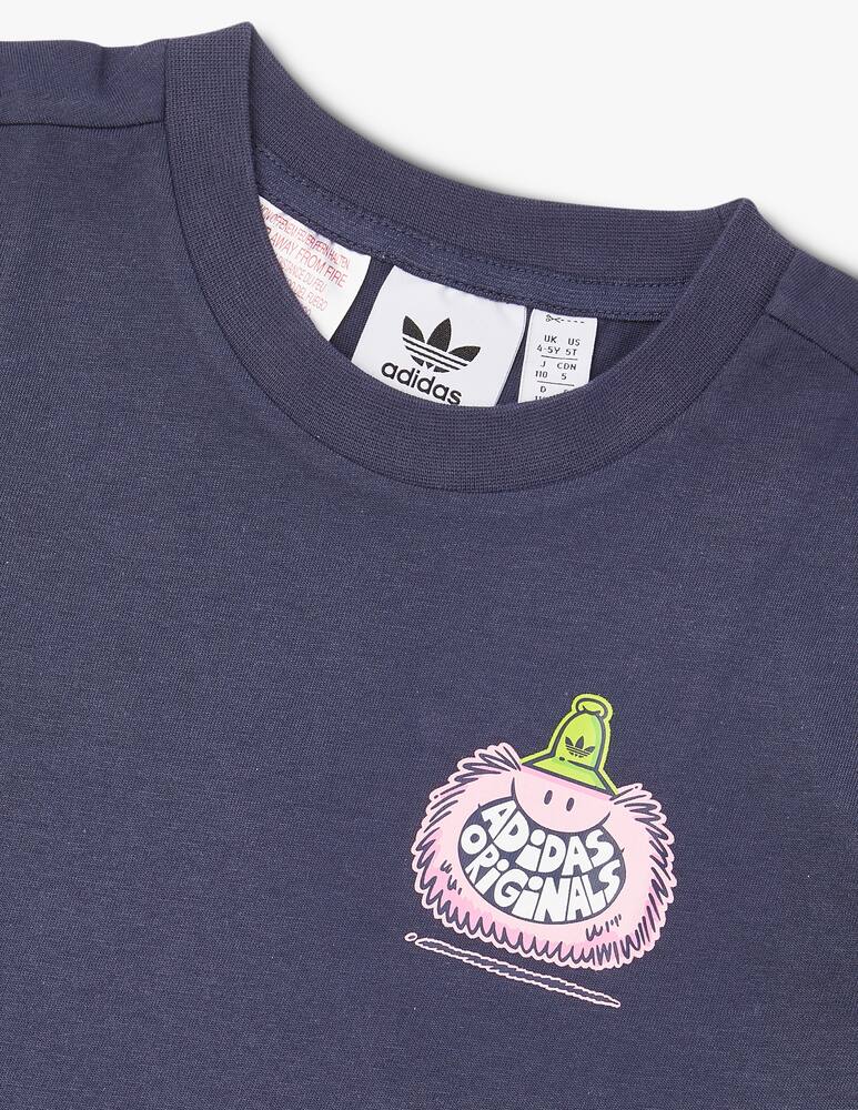 rinascente Adidas Originals Maglietta manica corta con logo - Blu