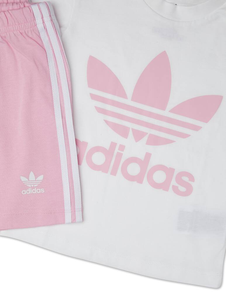 rinascente Adidas Originals Set completo maglietta e pantaloncino - Bianco