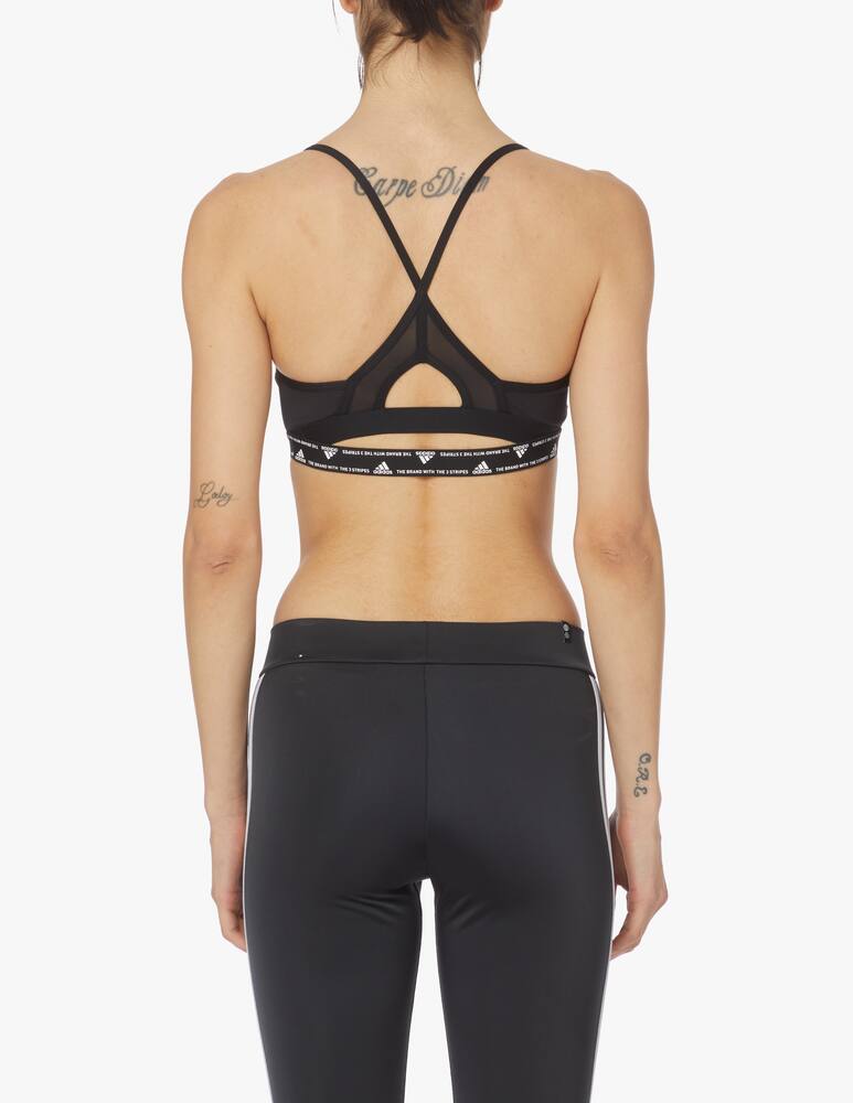 rinascente Adidas Originals Reggiseno sportivo Aeroreact  supporto leggero - nero