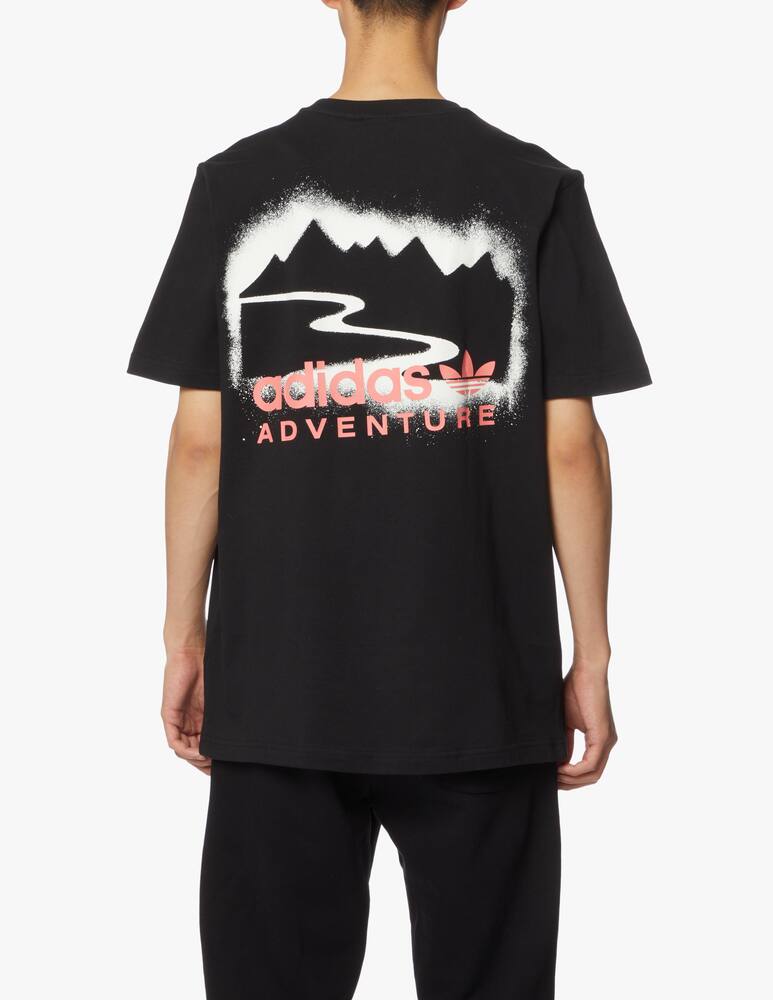 Adidas Originals Maglietta girocollo adventure - nero - immagine 3 Adidas Originals Maglietta girocollo adventure - nero - immagine 3