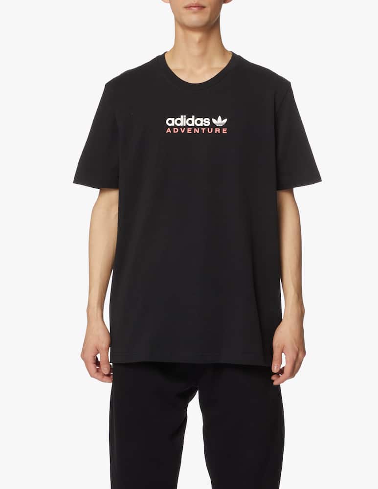 Adidas Originals Maglietta girocollo adventure - nero - immagine 1 Adidas Originals Maglietta girocollo adventure - nero - immagine 1