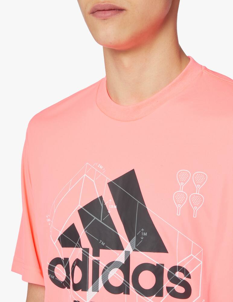 rinascente Adidas Originals Maglietta manica corta padel - rosso