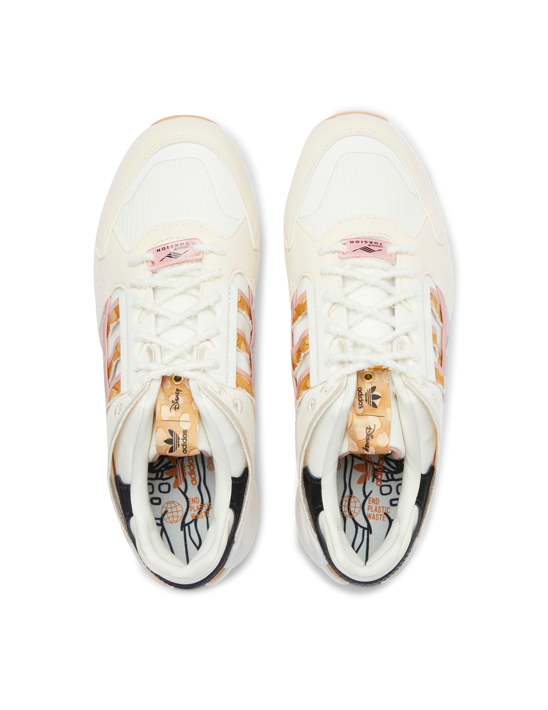 Disney - tomorino♡ Shop Adidas Originals ZX disney leo sneakers - white on